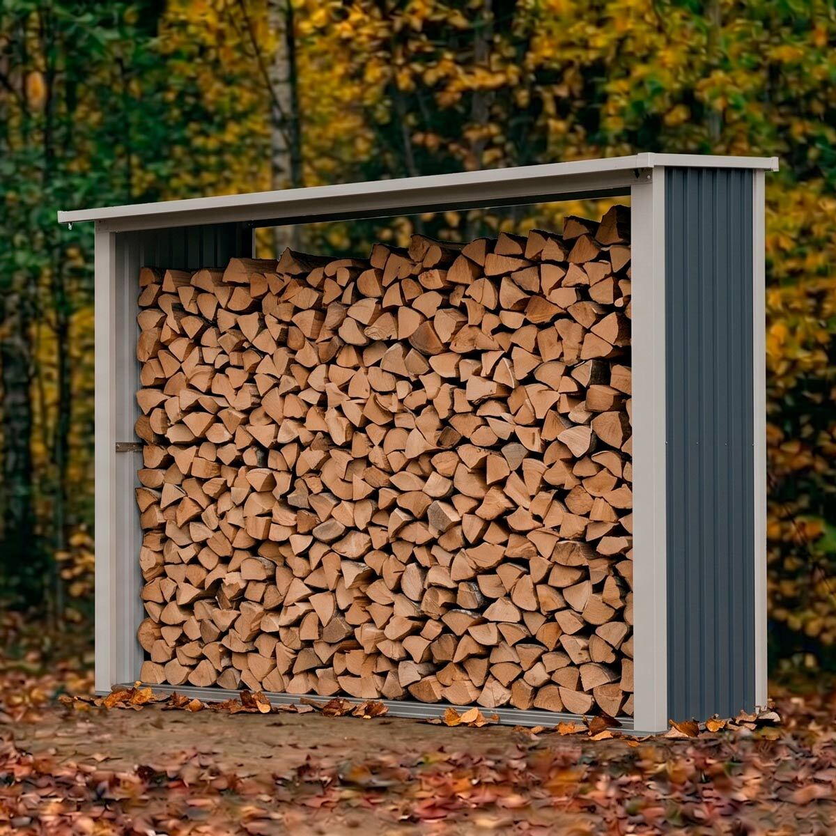 
              Fornorth Abri à Bûches 242x89x190cm (2.15m2)