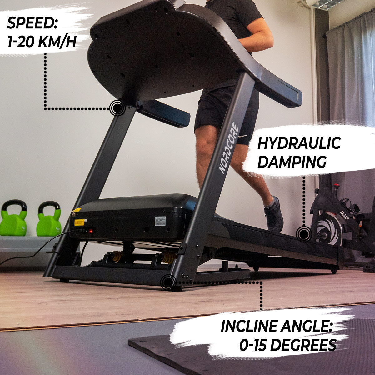 
              Nordcore Løbebånd Core 5000