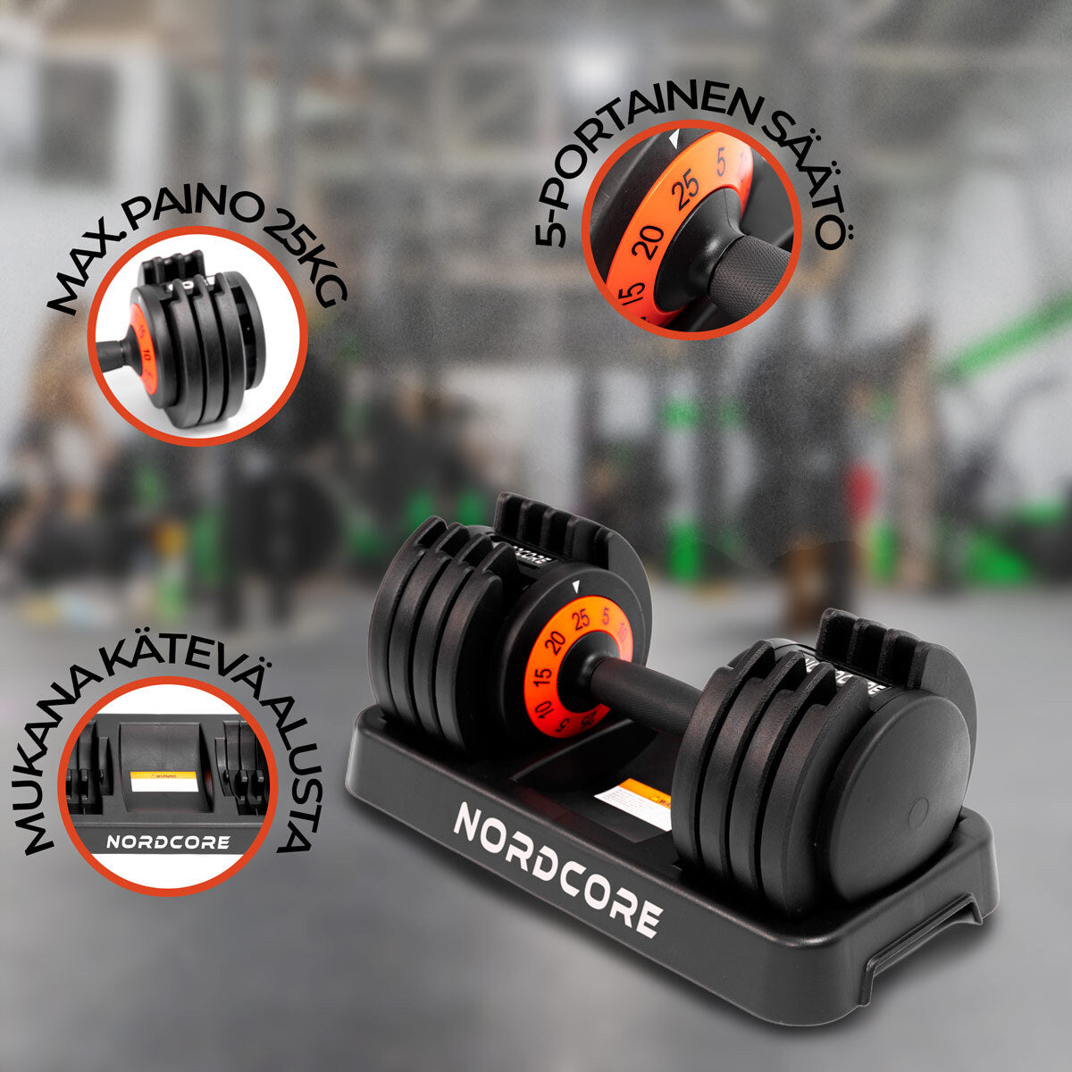 
              Nordcore 2 x Verstellbare Kurzhantel Core, 50kg