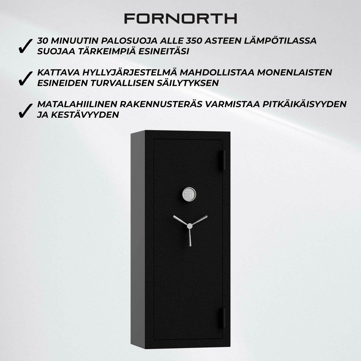 
              Fornorth Kassakaappi 1498x610x457mm