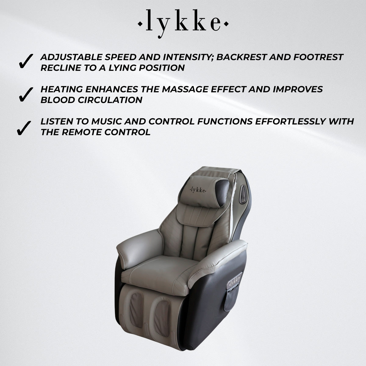 
              Lykke Massage Chair Deluxe