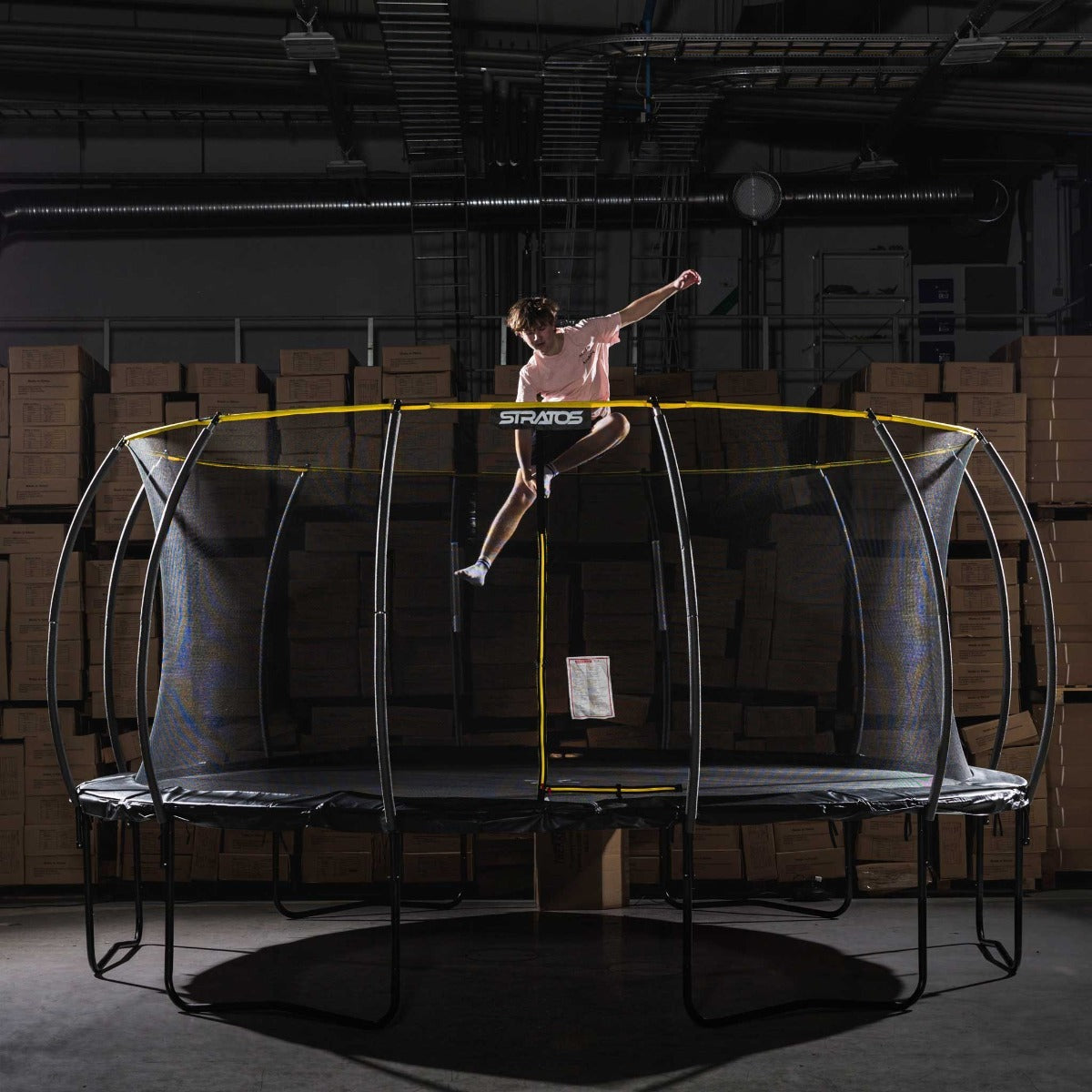 Stratos Trampolin 488 cm / 16 ft