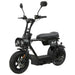 Swoop Cyclomoteur électrique Turbo 2000W Noir