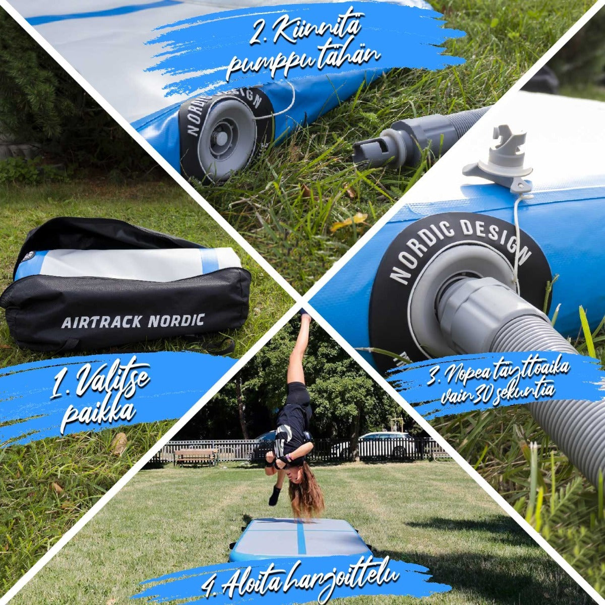 
              AirTrack Nordic Home 3m ilmavolttirata