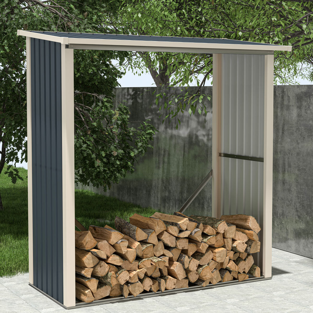 Fornorth Houtopslag 182x89x190cm (1.62m2)