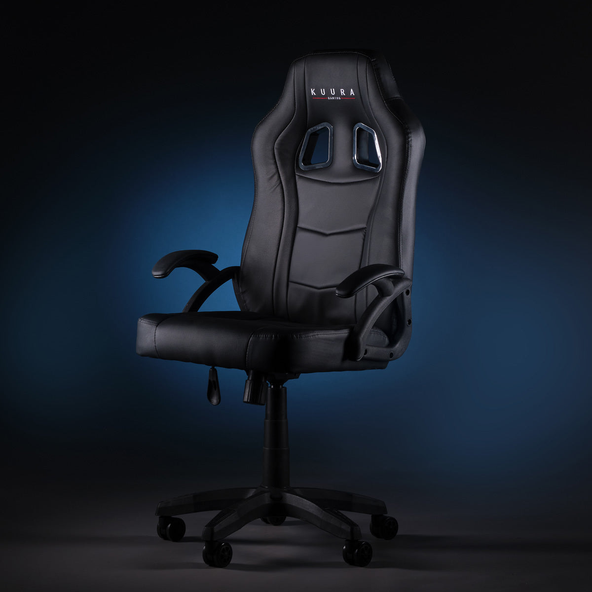 Kuura Gaming Gaming-Stuhl Gamer, Schwarz