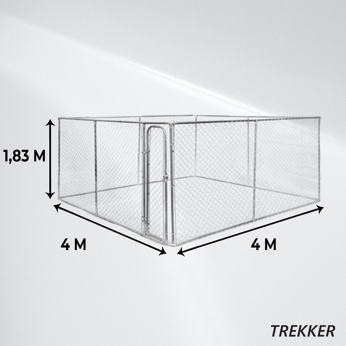 
              Trekker Perrera exterior 4 x 4m
