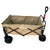 Fornorth Carrello da Giardino 115x61x105cm 100kg, beige