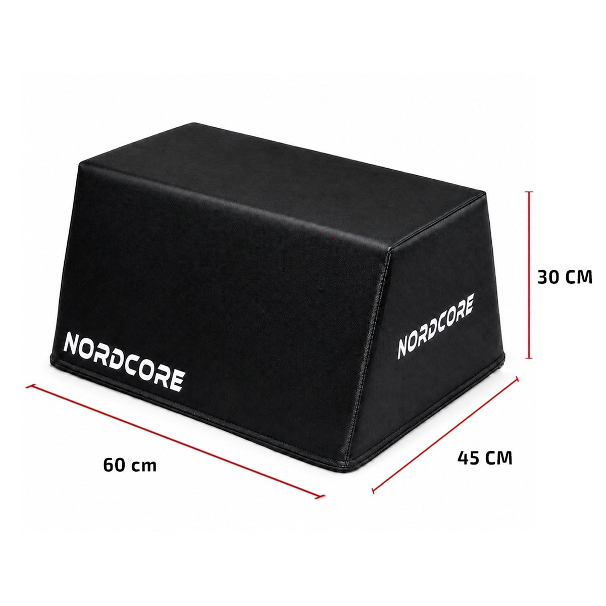 
              Nordcore Hip Thrust Bænk 60X30X45CM