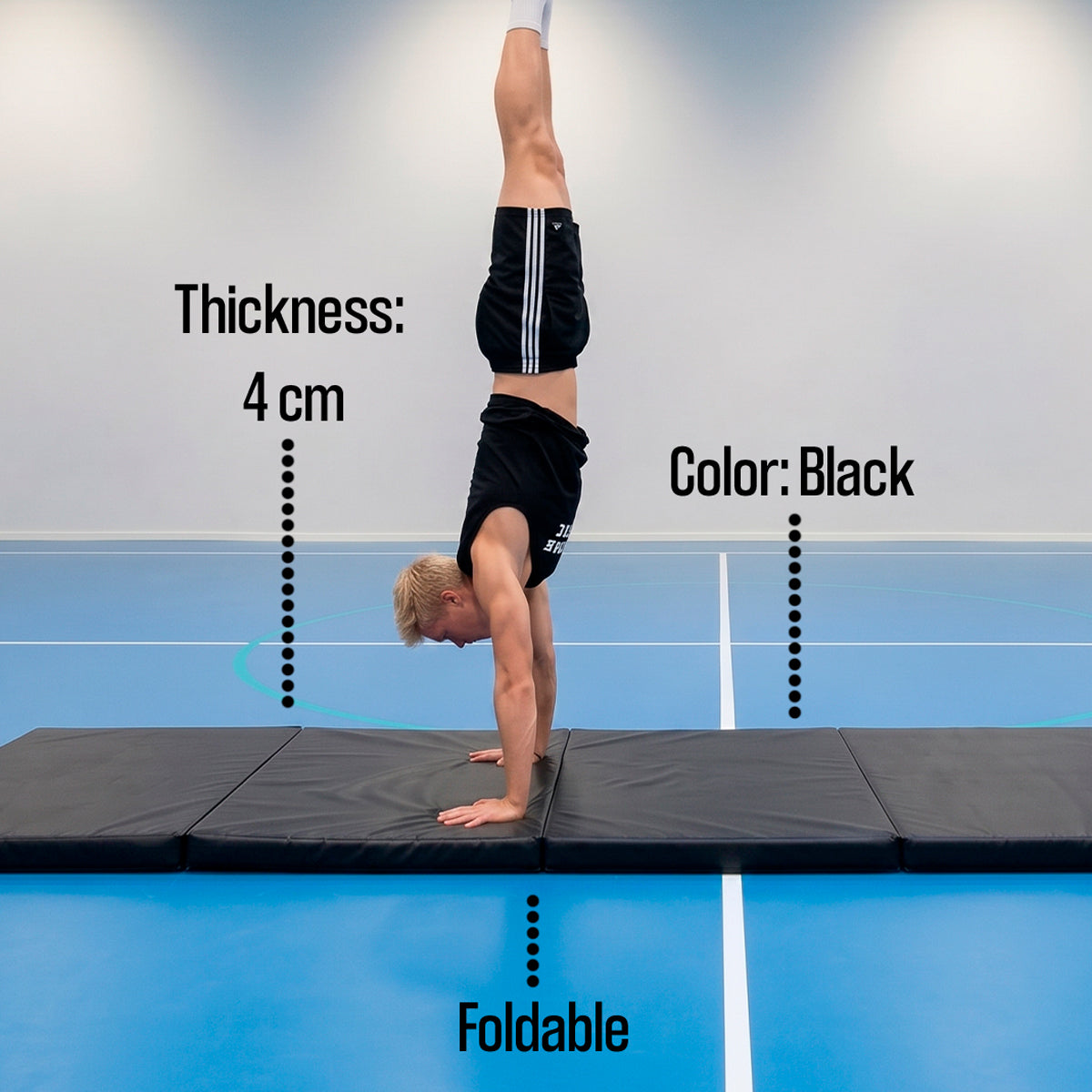 
              AirTrack Nordic Gymnastikmåtte 245x120x4cm