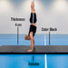 AirTrack Nordic Gymnastikmåtte 245x120x4cm