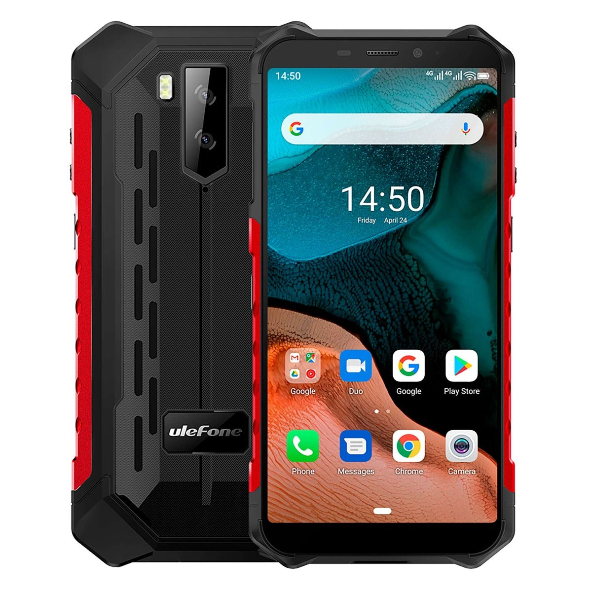
              Ulefone Armor X5 4G, IP68 Håndværker mobil, sort