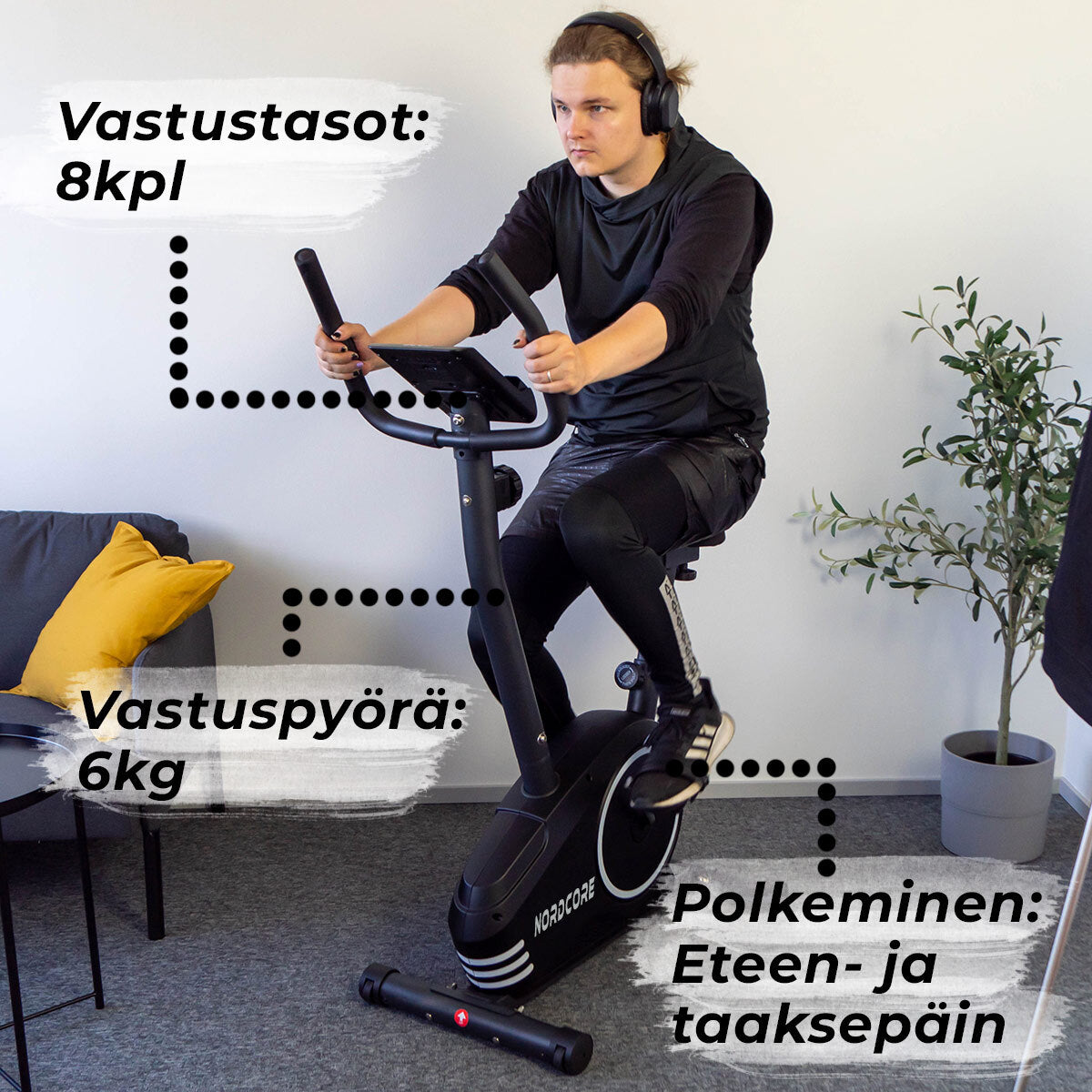 
              Nordcore Kuntopyörä Core 600