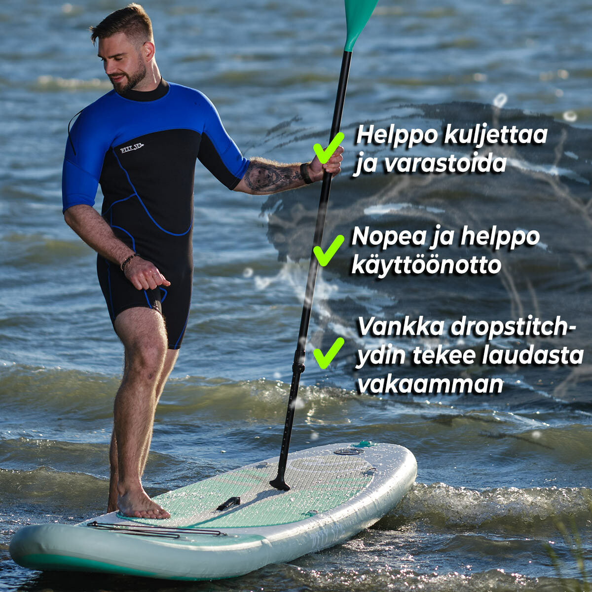 
              Deep Sea 2 x SUP-lautasetti Standard 275cm