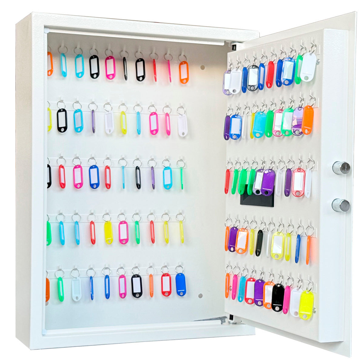 
              Trekker Combination Lock Box 100, white, with digital lock