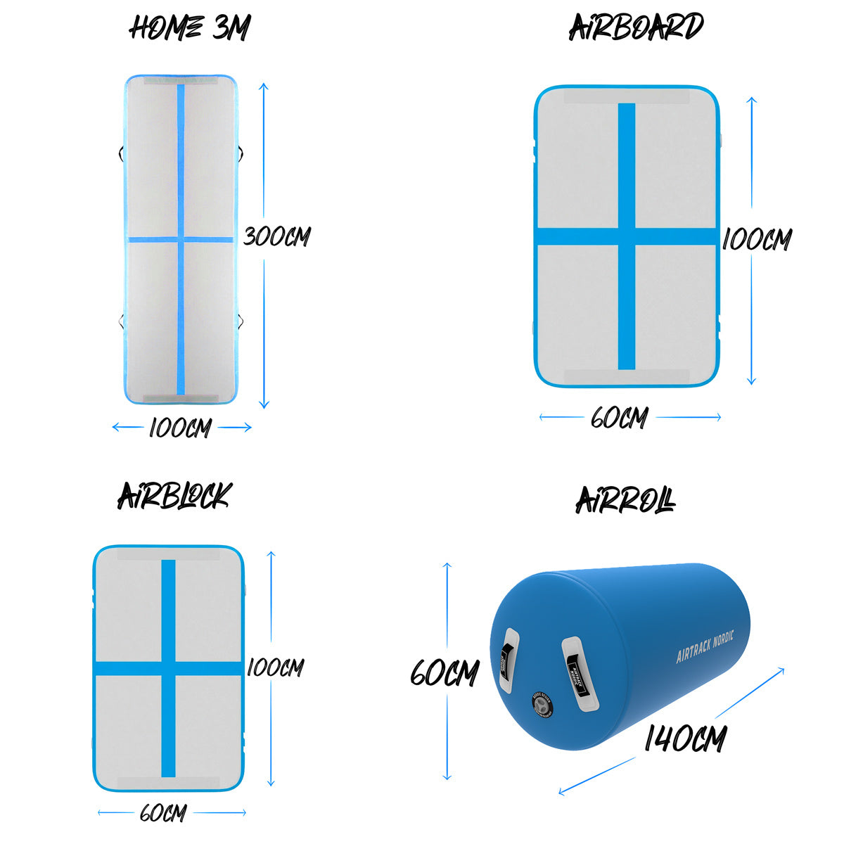 
              AirTrack Nordic Trick Sampak
