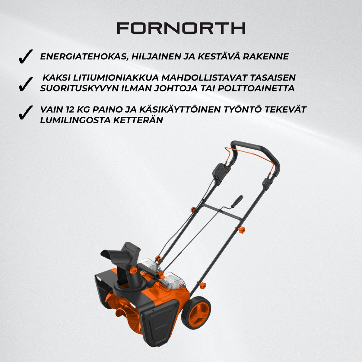 Fornorth Akkulumilinko s20, 2x20v