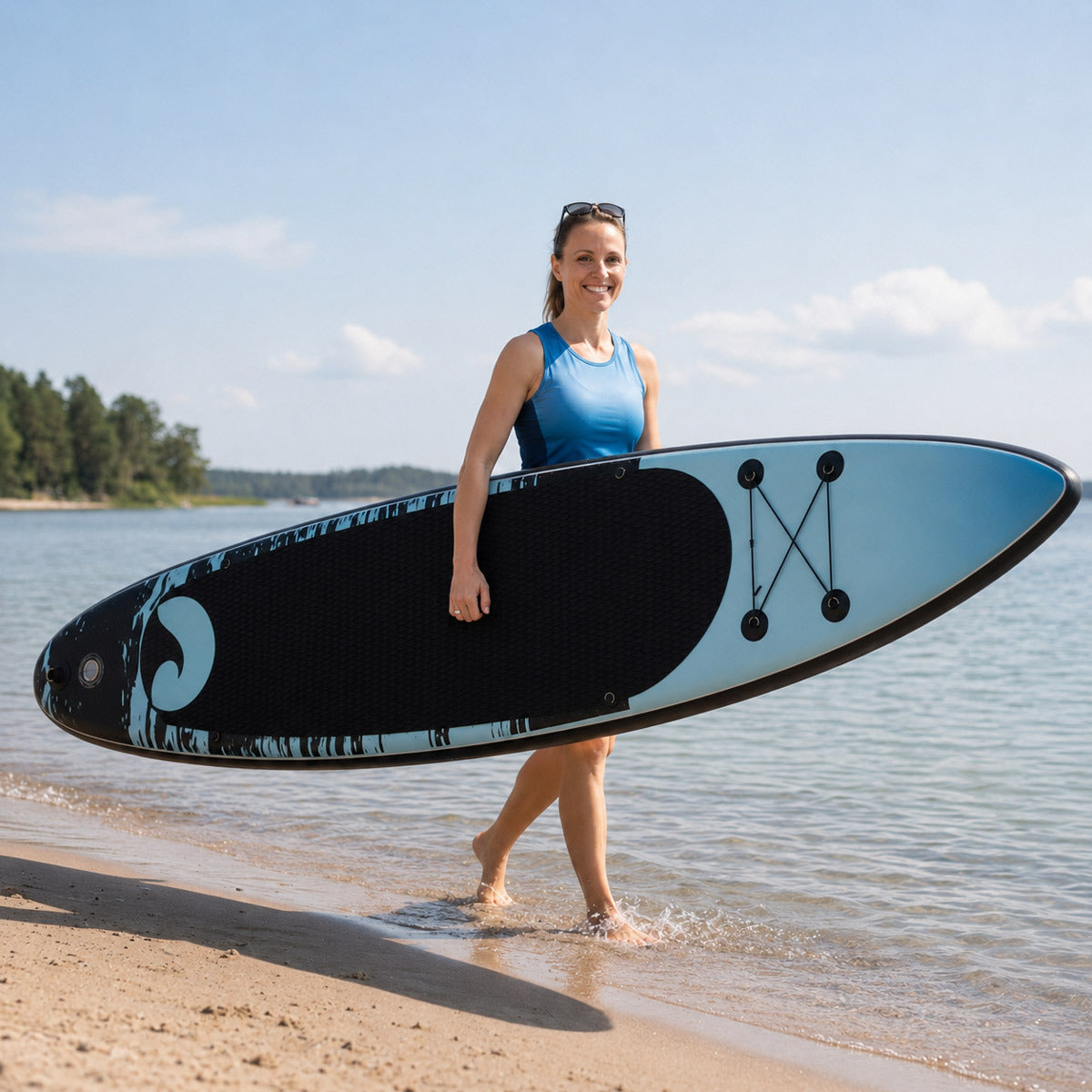 
              Deep Sea SUP Board Sæt Flow 300cm