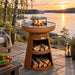 Limousin Brasero BBQ oxidado
