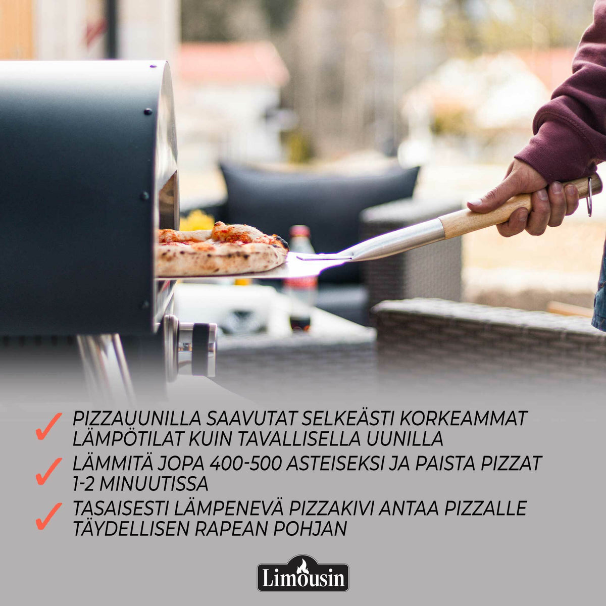 
              Limousin Pizzauuni Premium 12&quot;