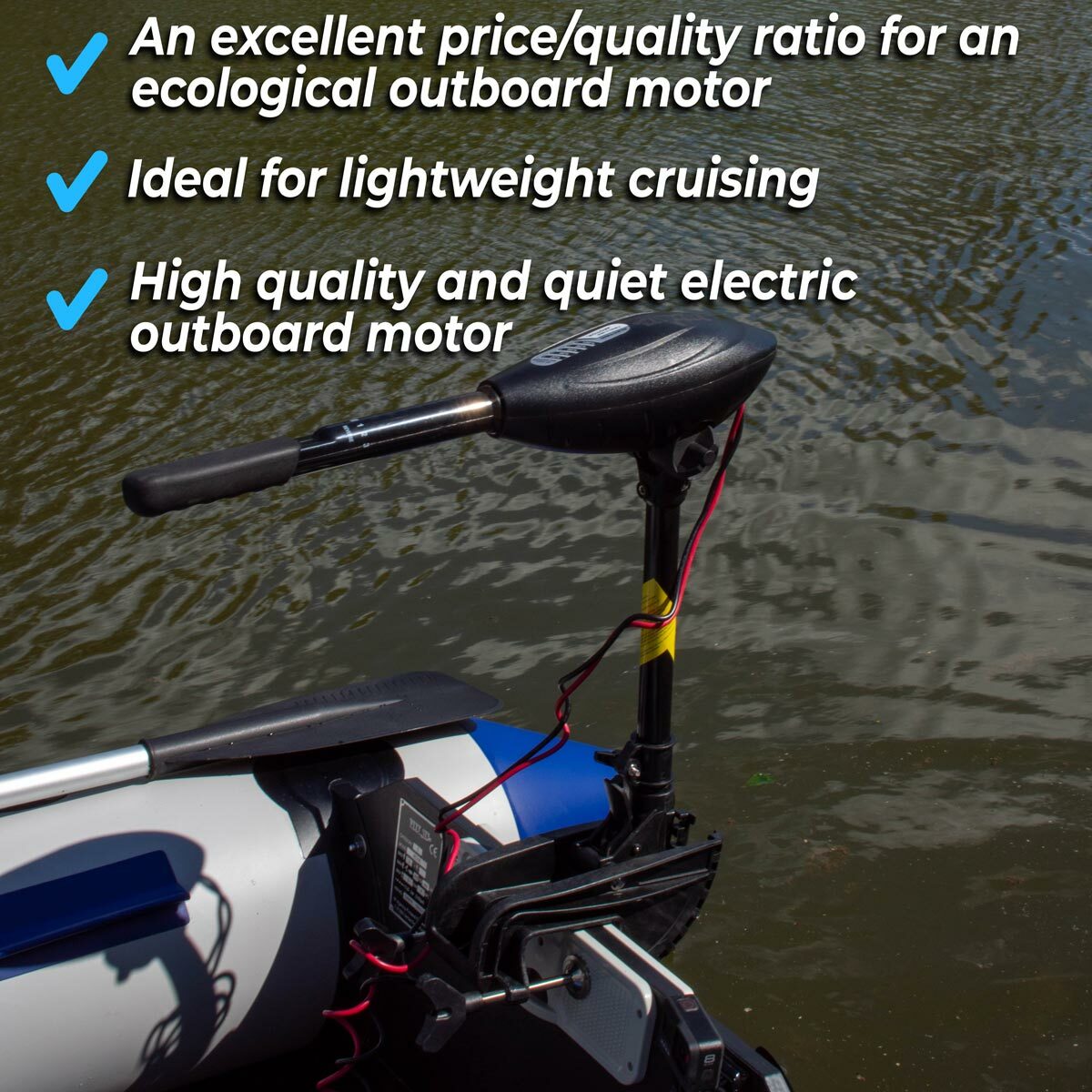 
              Moteur bateau electrique Deep Sea Cruise 86lbs