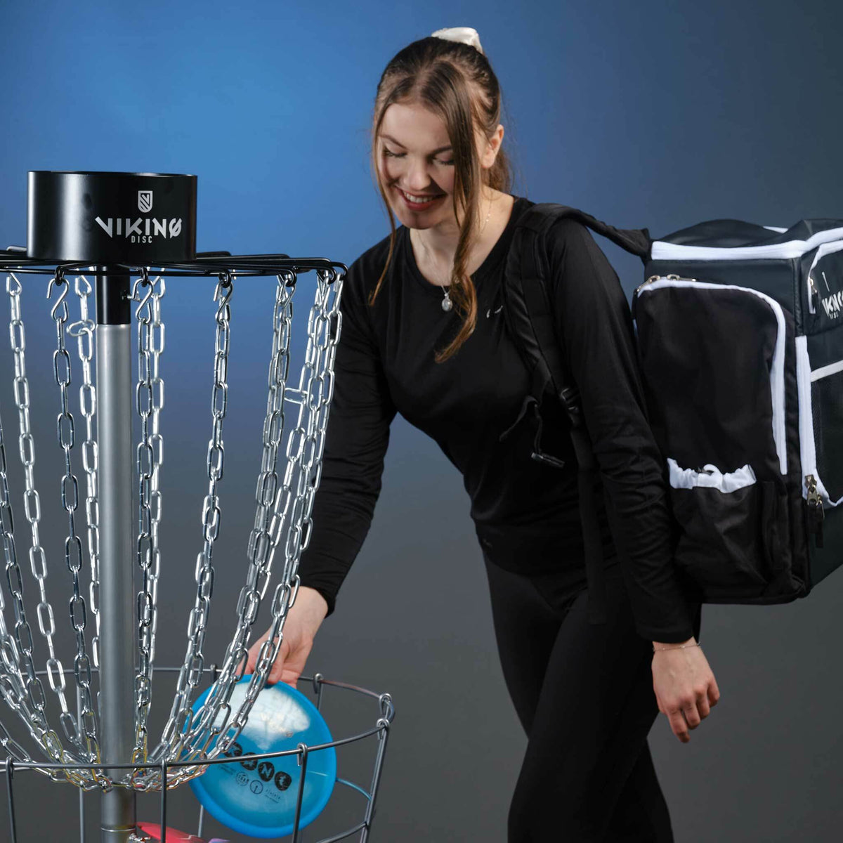 
              Viking Discs Victory Disc Golf Basket