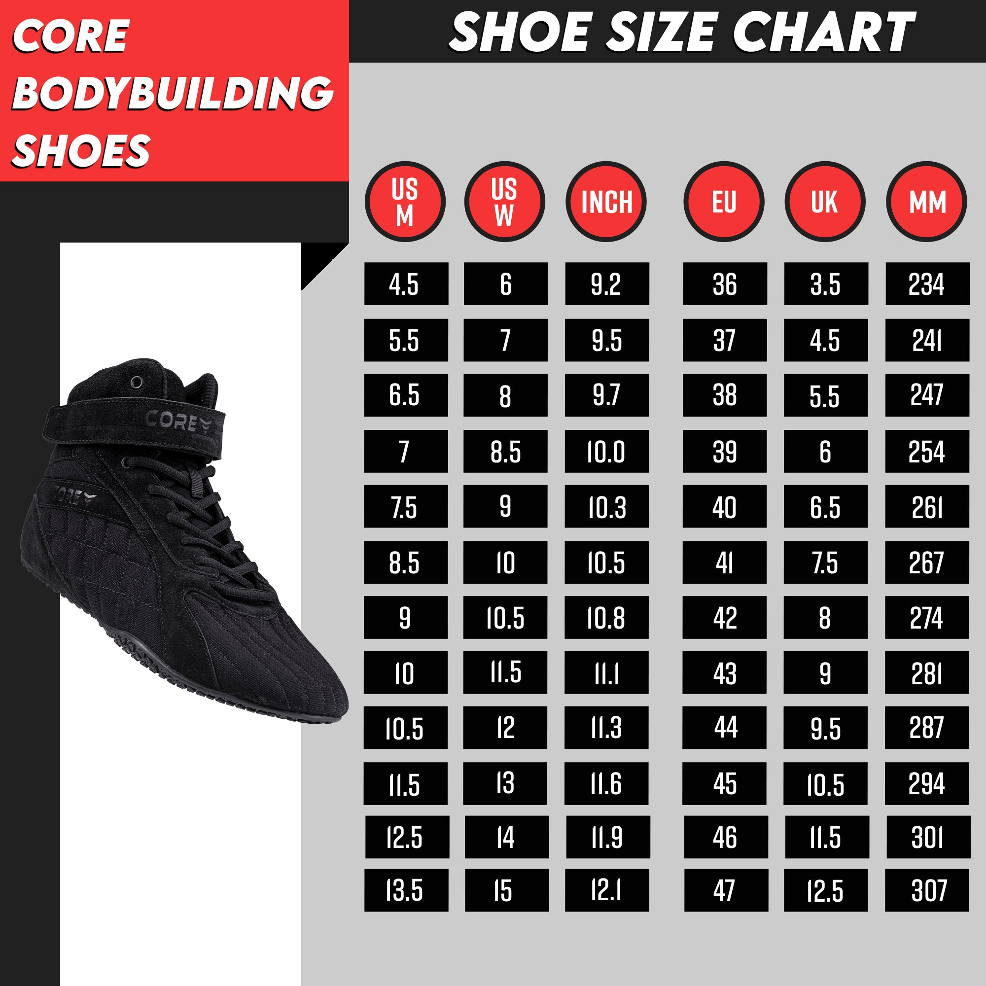 Core Chaussures d'haltérophilie Beast