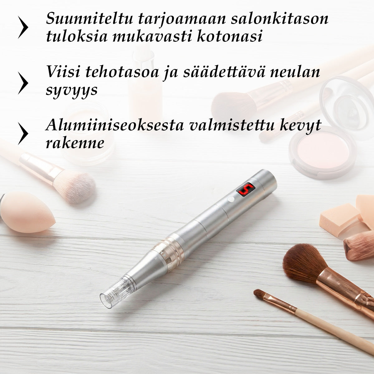 
              Lykke Mikroneulauskynä Professional, hopea