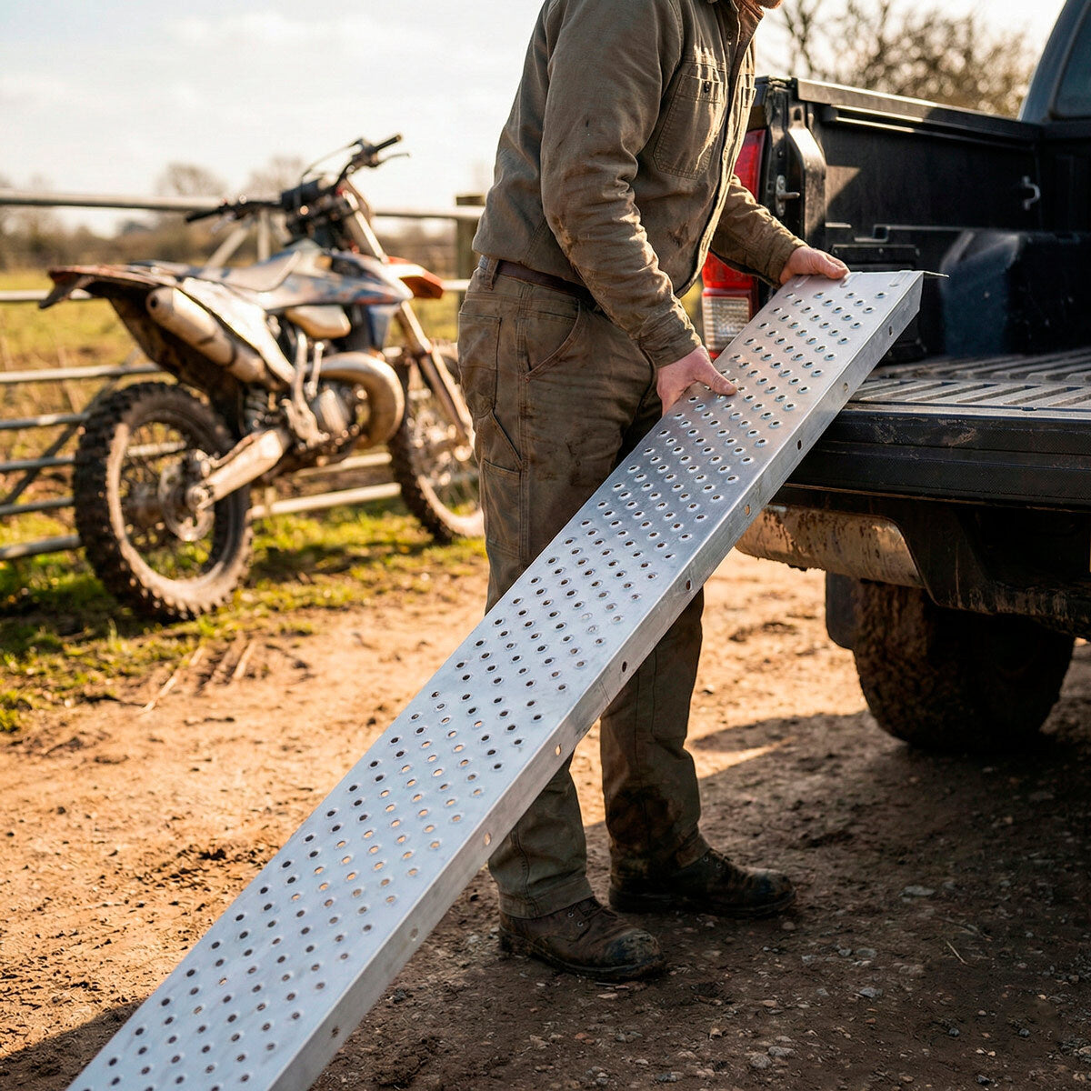 
              Fornorth Rampa per Auto 162x25x6 cm 200kg