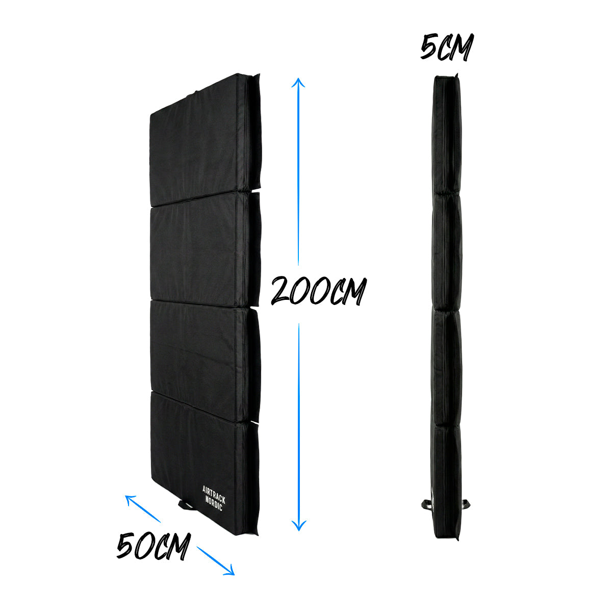 
              AirTrack Nordic Gymnastikmåtte 200x100x5cm