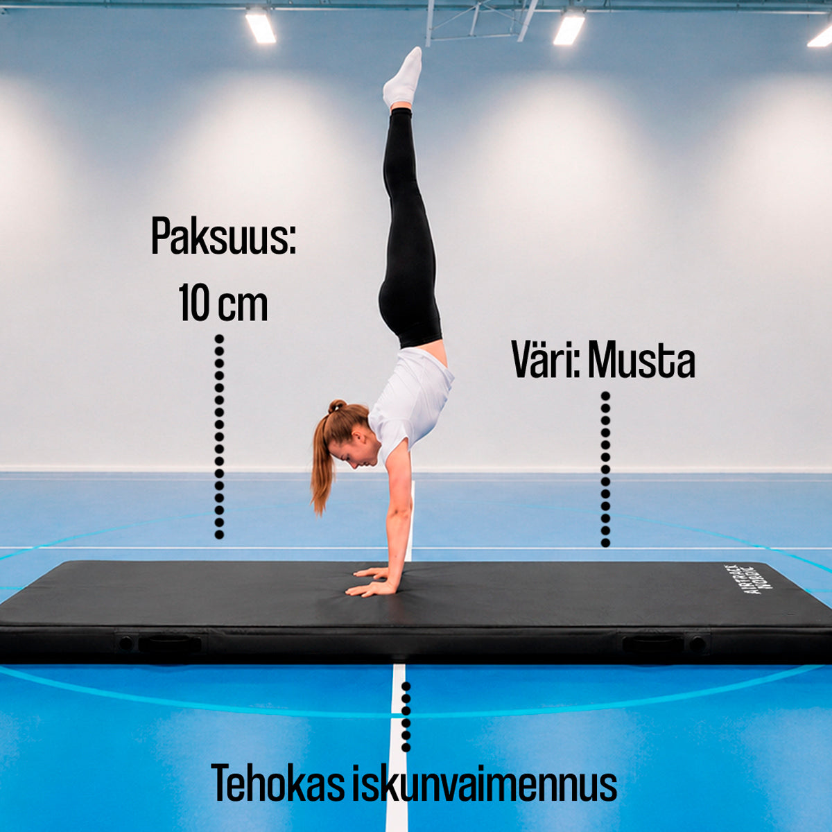 
              Airtrack Nordic Alastulopatja 200x100x10cm