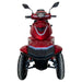 Arvo Scooter de Movilidad P800 Rojo