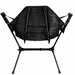 Trekker Kampeerstoel Premium, zwart - max 150kg