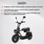 Swoop Electric moped Turbo 2000W Black
