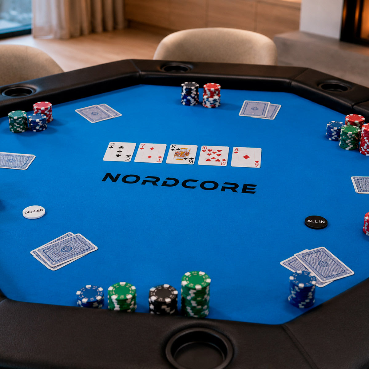
              Nordcore Poker Table Pro Tour 8