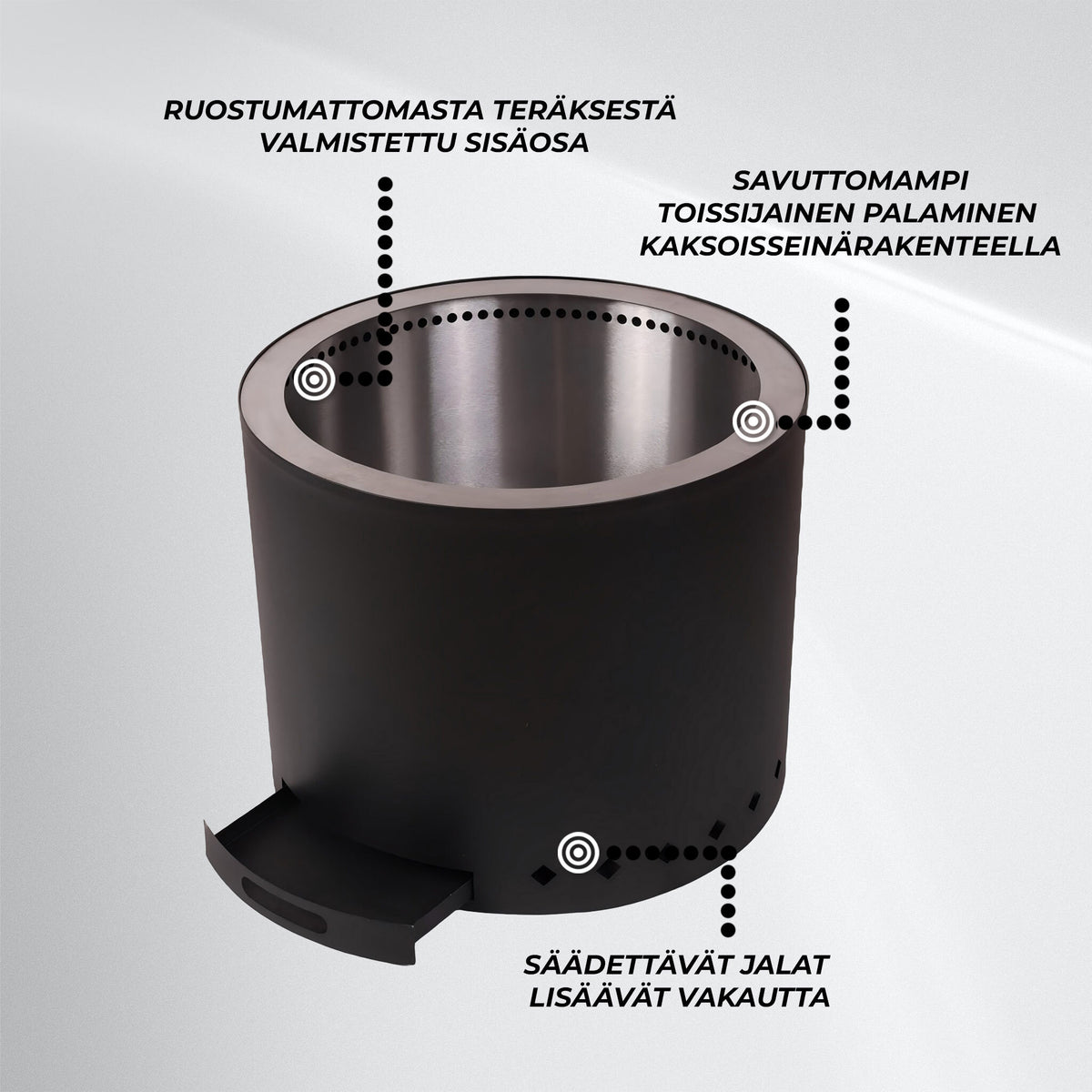 
              Limousin Ulkotulisija Smokeless