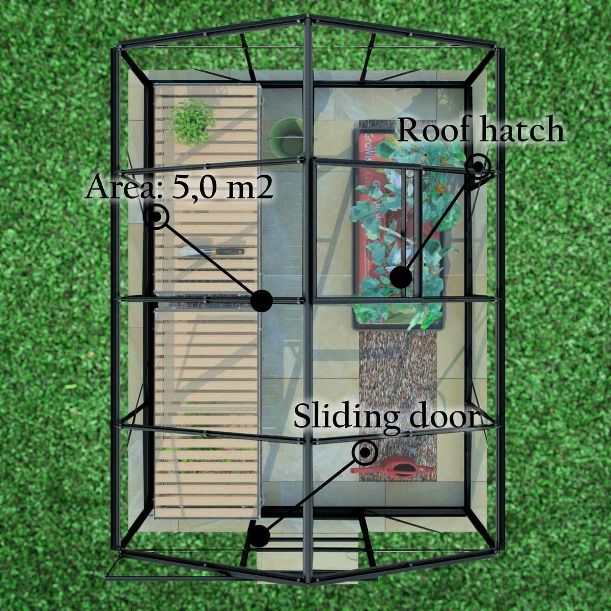 
              Lykke Serra PC 5m2, nero