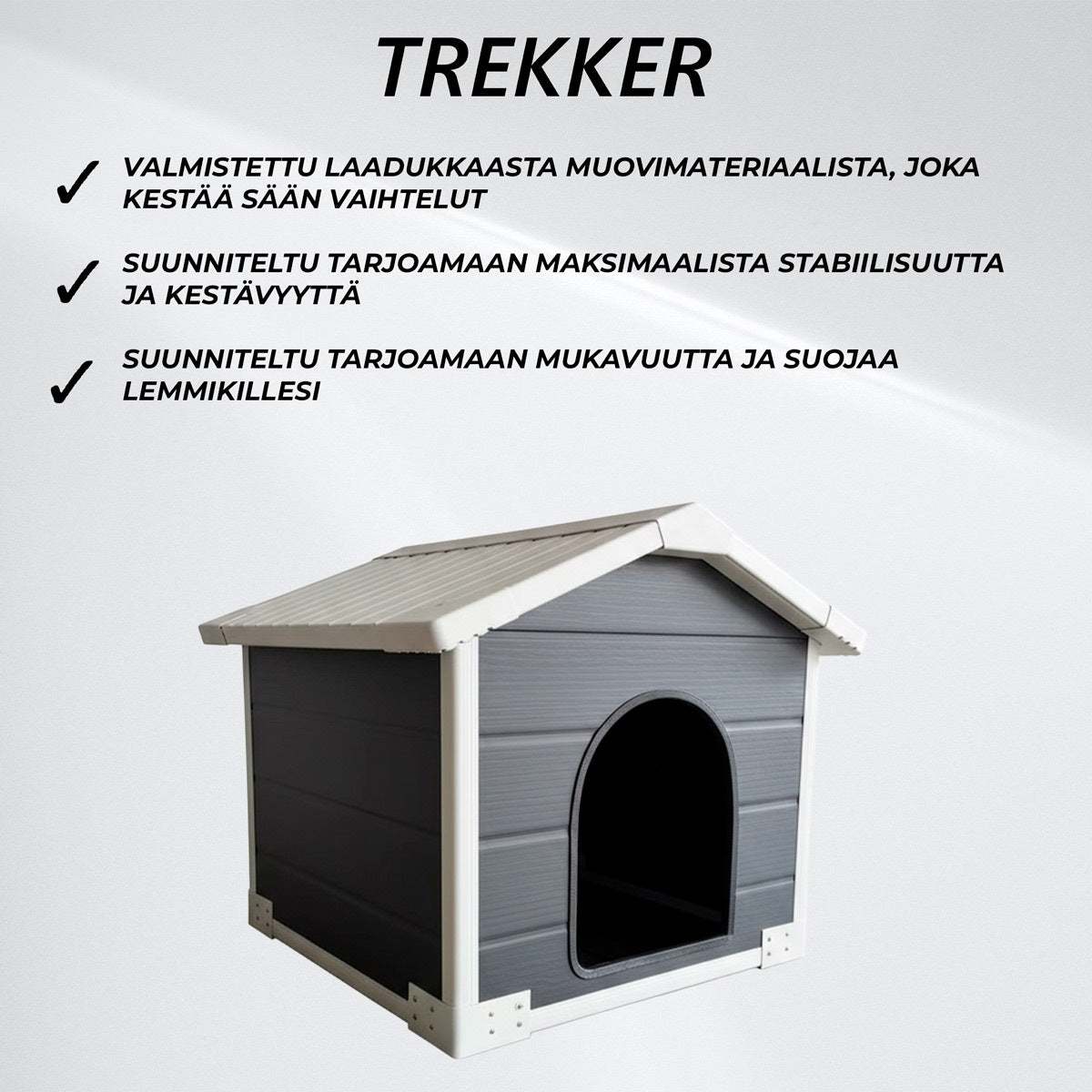 
              Trekker Koirankoppi 94x92x81cm