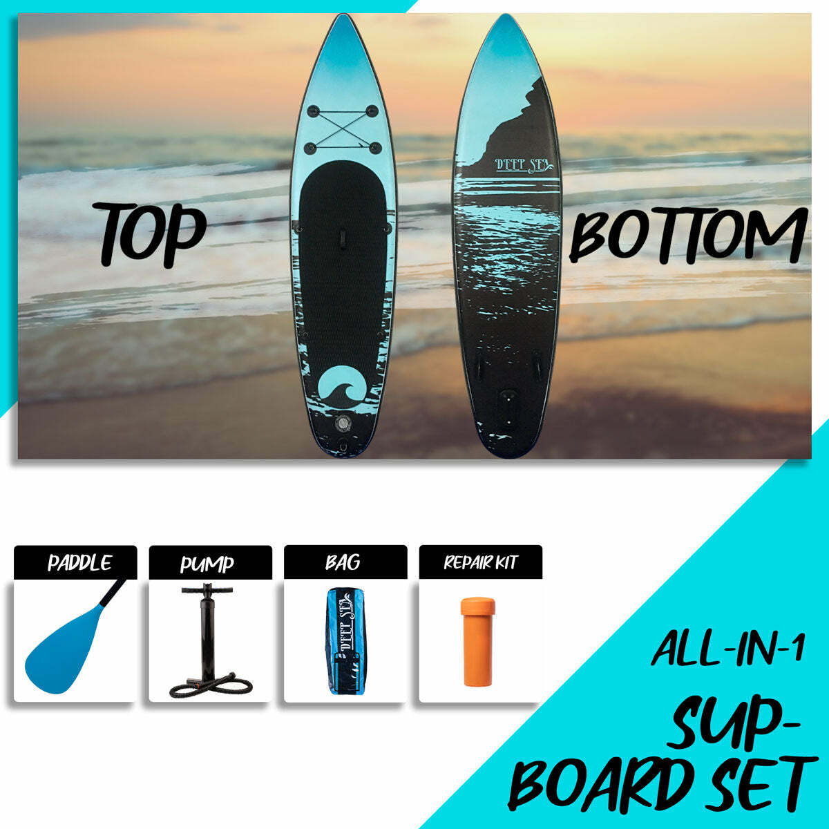 
              Set di sup gonfiabili Deep Sea Flow 300cm