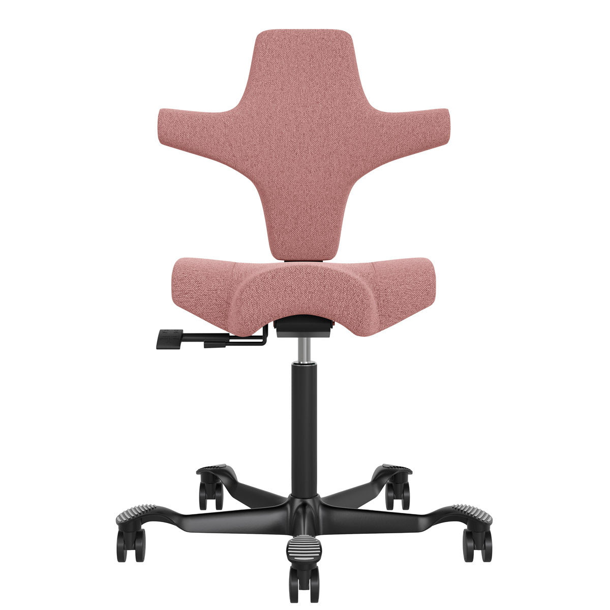 
              Chaise de bureau ergonomique Lykke Comfort, rose