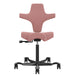 Chaise de bureau ergonomique Lykke Comfort, rose