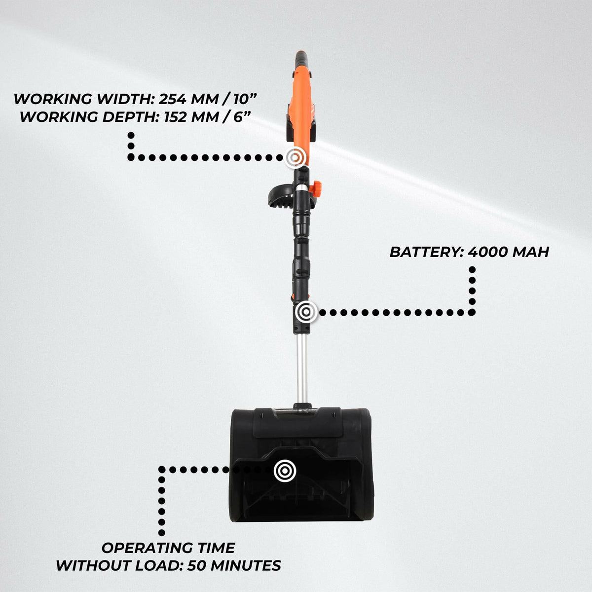 
              Fornorth Elektrische Sneeuwruimer Standaard S10