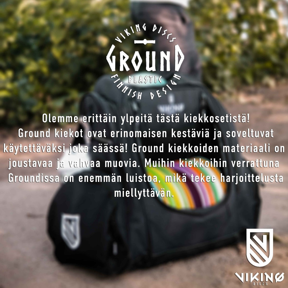 
              Viking Discs Ground Set, 8 kiekon setti