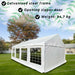 Lykke Carpa para fiestas 4x8m Premium