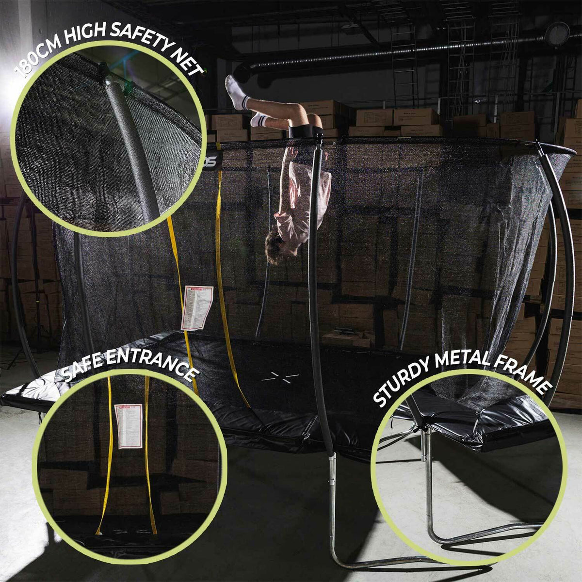 
              Stratos Trampoline rechthoekig 213X305 cm