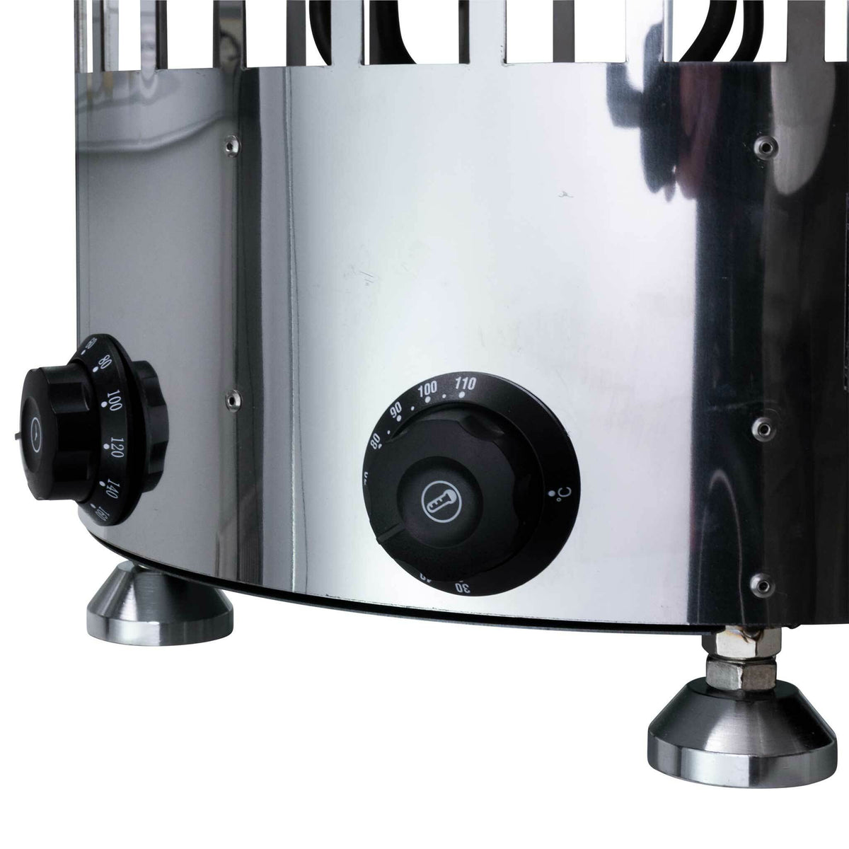 
              Vasta Calefactor eléctrico para sauna Ignite 6kw, control fijo, 5-8m3, acero
