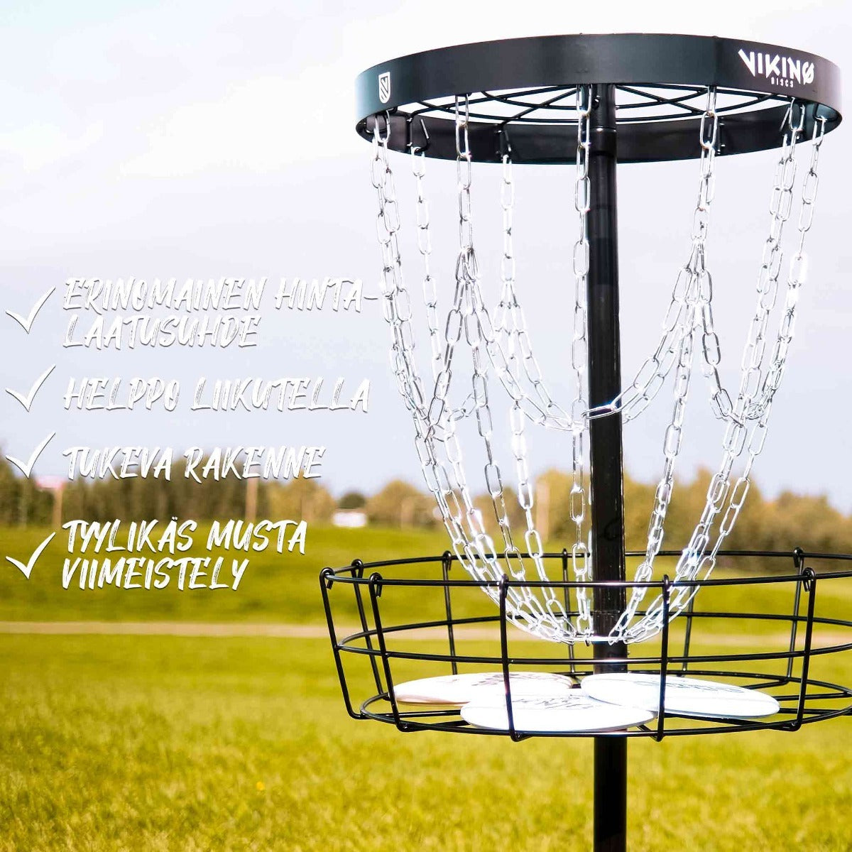 
              Viking Discs Battle Basket Pro frisbeegolfkori