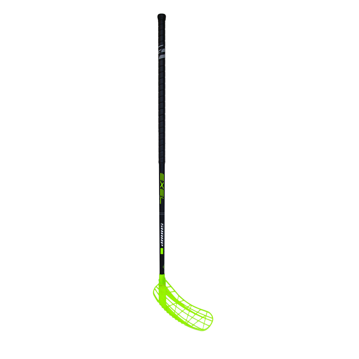 
              Exel Sharp 3.4 Round Sb Floorball Stick, Black/Neon Yellow