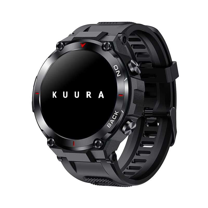 
              Kuura Smart Watch Sport S5 GPS V3, Black