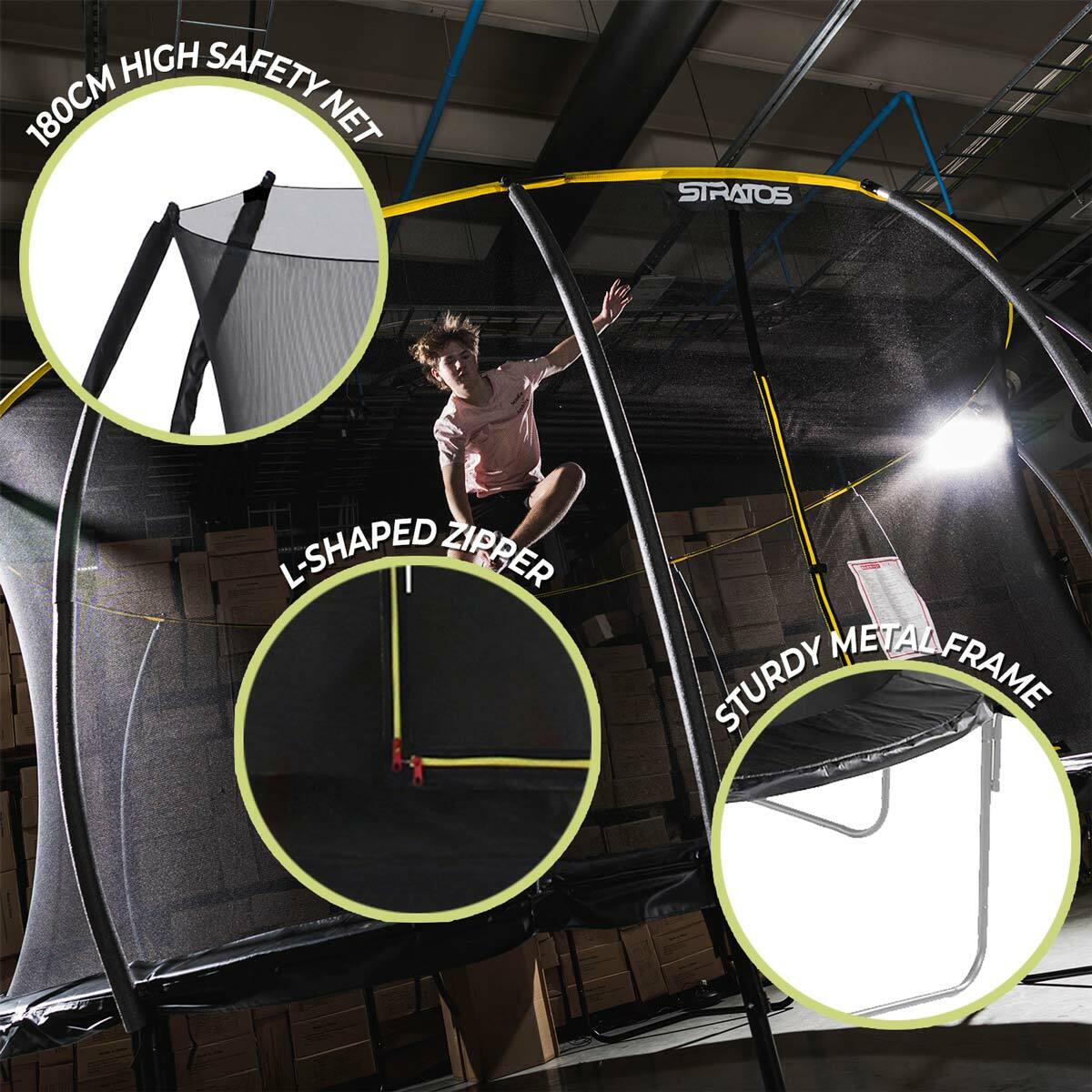 
              Stratos Trampoline 488 cm